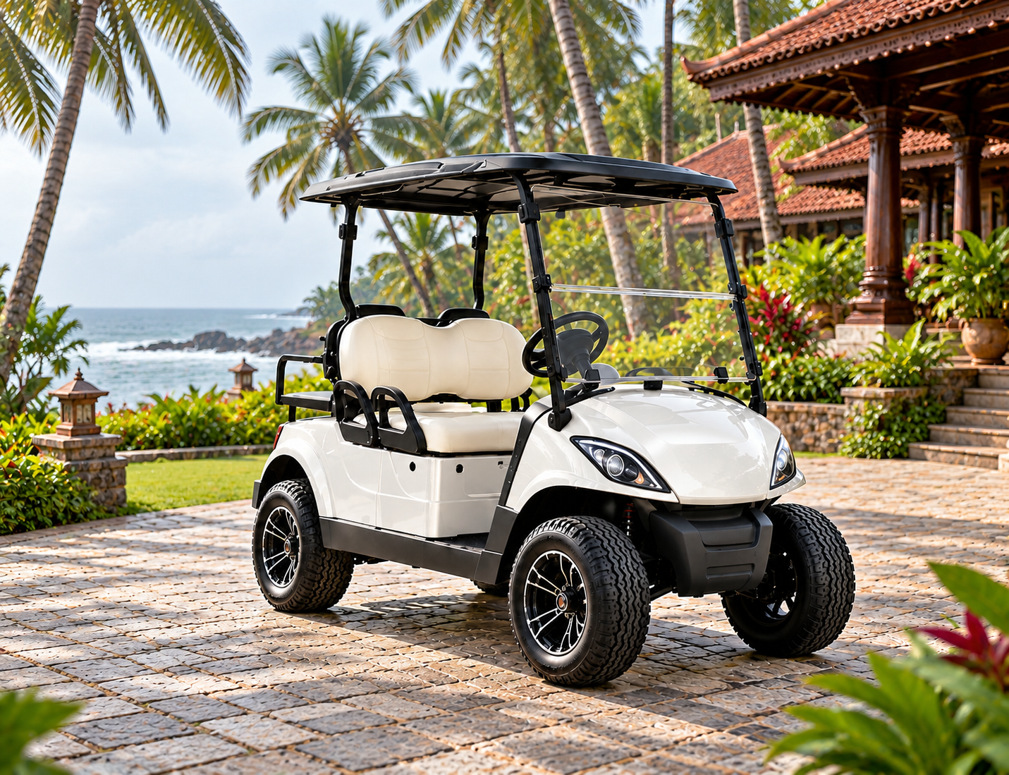 Electric-Buggy-Resorts-Kerala-Hotels-Resort-Transport